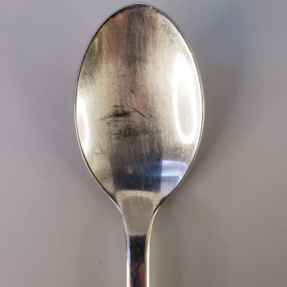 Superior Night Sky Teaspoon Replacement Atomic Star Burst Stainless USA VTG